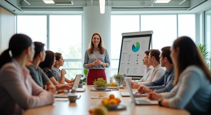 Atelier nutrition animé en entreprise à Lyon